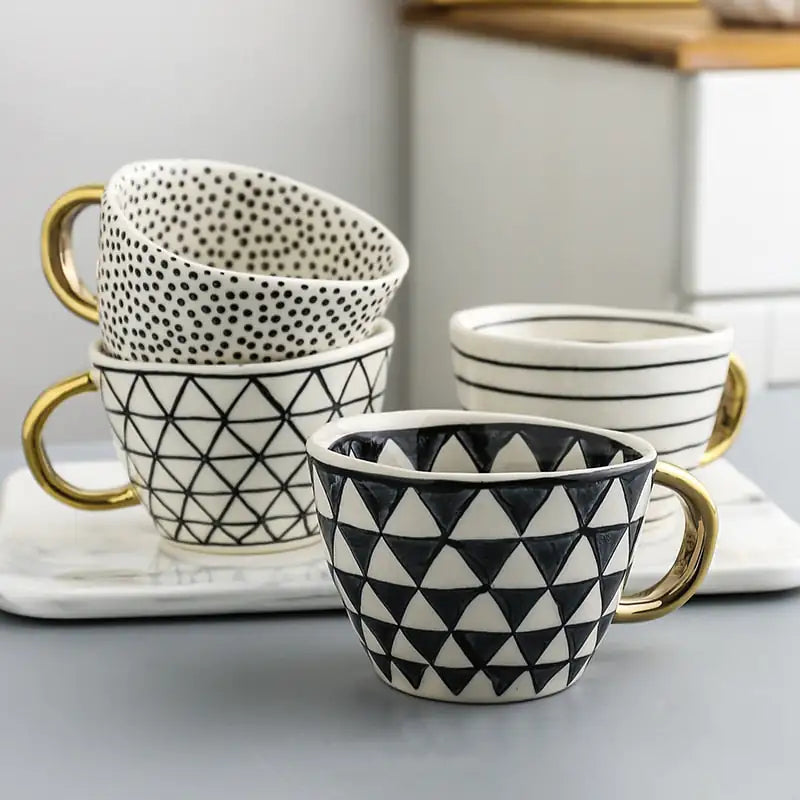 Hand Painted Ceramic Mugs